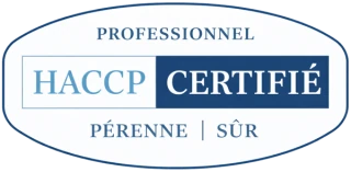 Professionnel HACCP certifié, pérenne, sûr